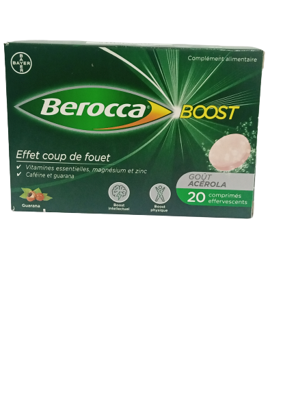 Berocca Boost 20 Comprimés Effervescents